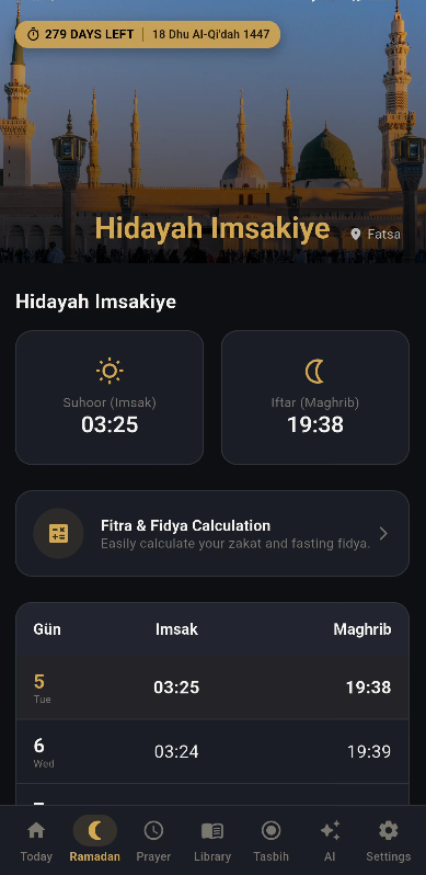 HidayehAI Screenshot 2