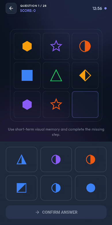 IQTestPro Screenshot 4