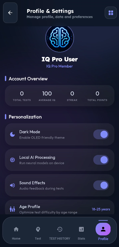 IQTestPro Screenshot 7