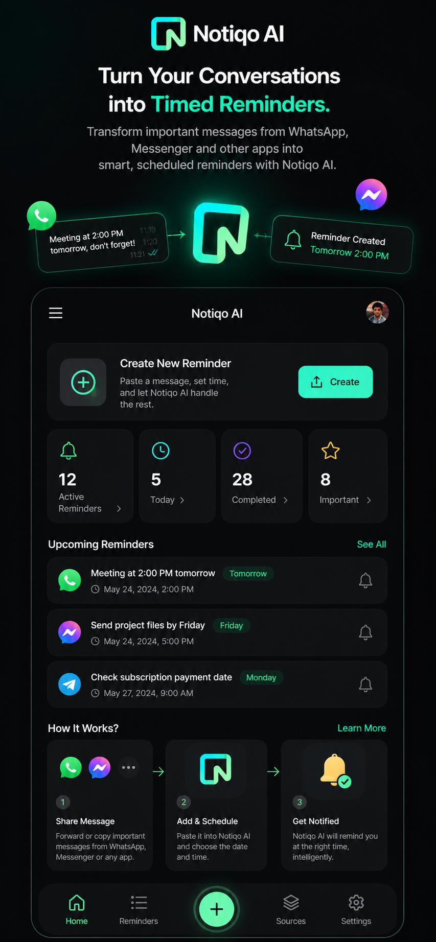 Notiqo Preview