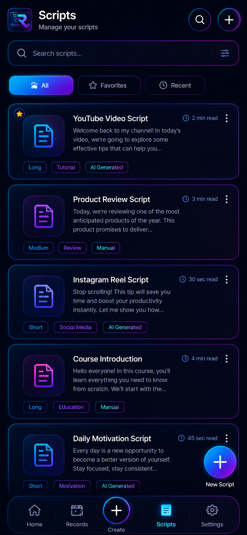 Recorex Screenshot 2