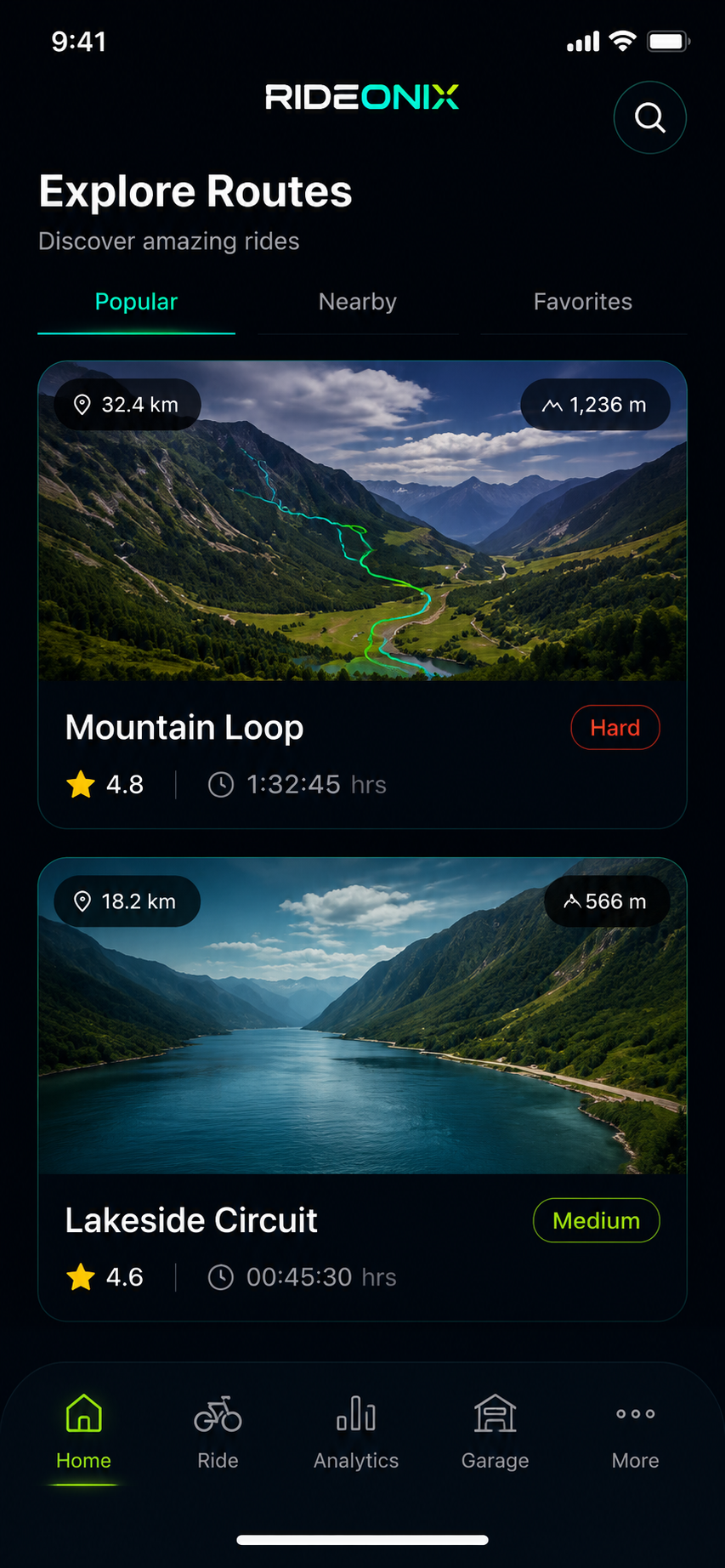 Rideonix Screenshot 7