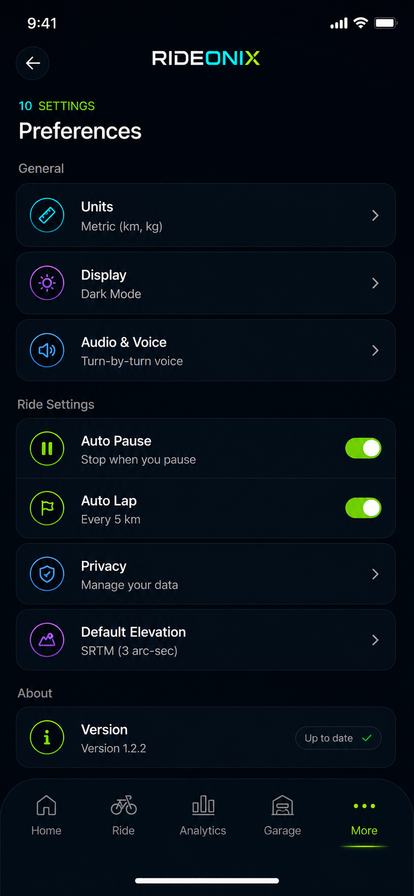 Rideonix Screenshot 12