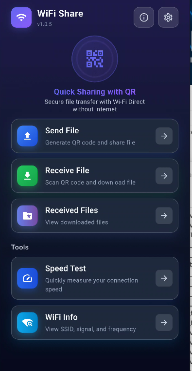 WifiShare Screenshot 2