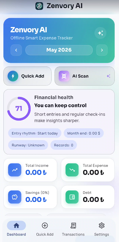 Zenvory AI Preview